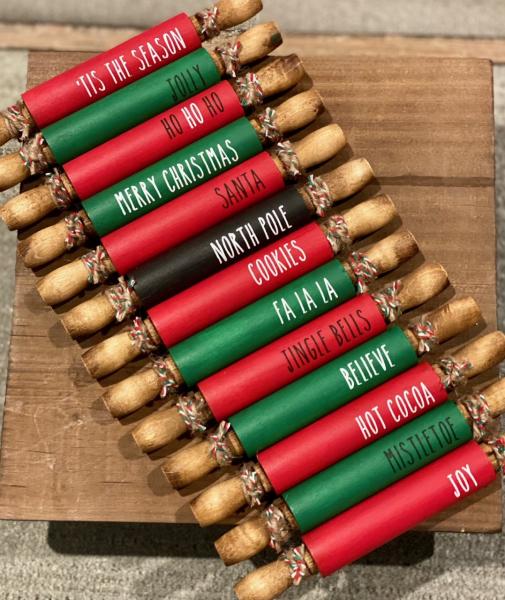 Christmas Mini Rolling Pins picture