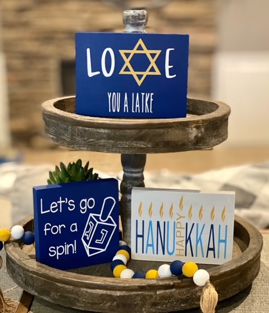 Unframed Hanukkah Signs picture