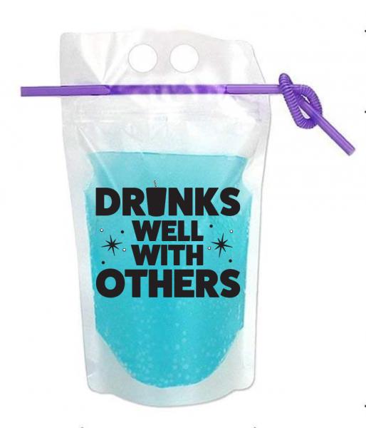 Drinks Well with Others Drink Pouch picture