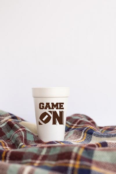 Game On Foam Cups picture