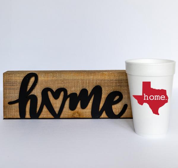 Texas Home Styrofoam Cups picture