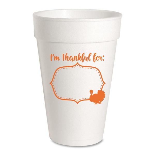 I'm Thankful For …  Styrofoam Cups picture
