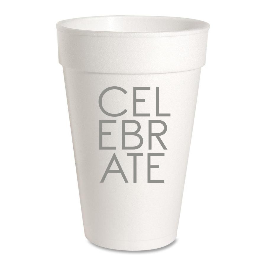 Celebrate Styrofoam Cups picture