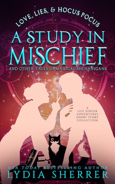 Limited Edition Signed Paperback Book - A Study In Mischief and Other Tales of Magical Shenanigans (A Lily Singer Adventures Short Story Collection) picture