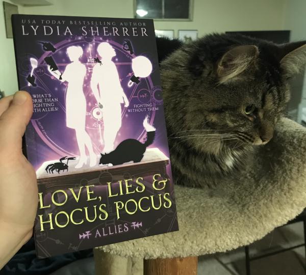 Signed Paperback Book - Love, Lies, and Hocus Pocus: Allies (Book 3 The Lily Singer Adventures) picture