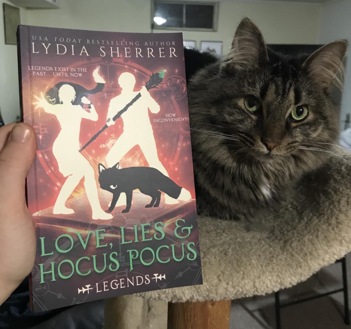 Signed Paperback Book - Love, Lies, and Hocus Pocus: Legends (Book 4 The Lily Singer Adventures) picture