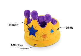Birthday Crown Dog Toy picture