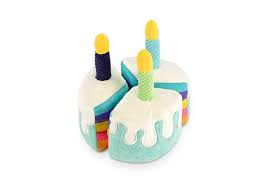 Party Time Cake Dog Toy