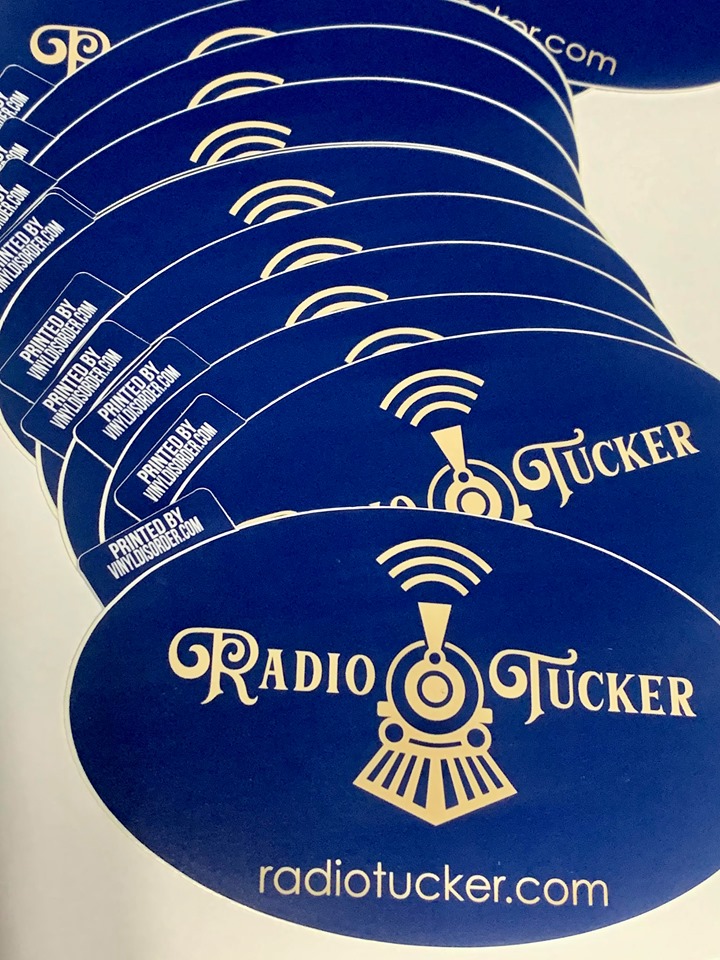 Radio Tucker Vinyl Sticker picture