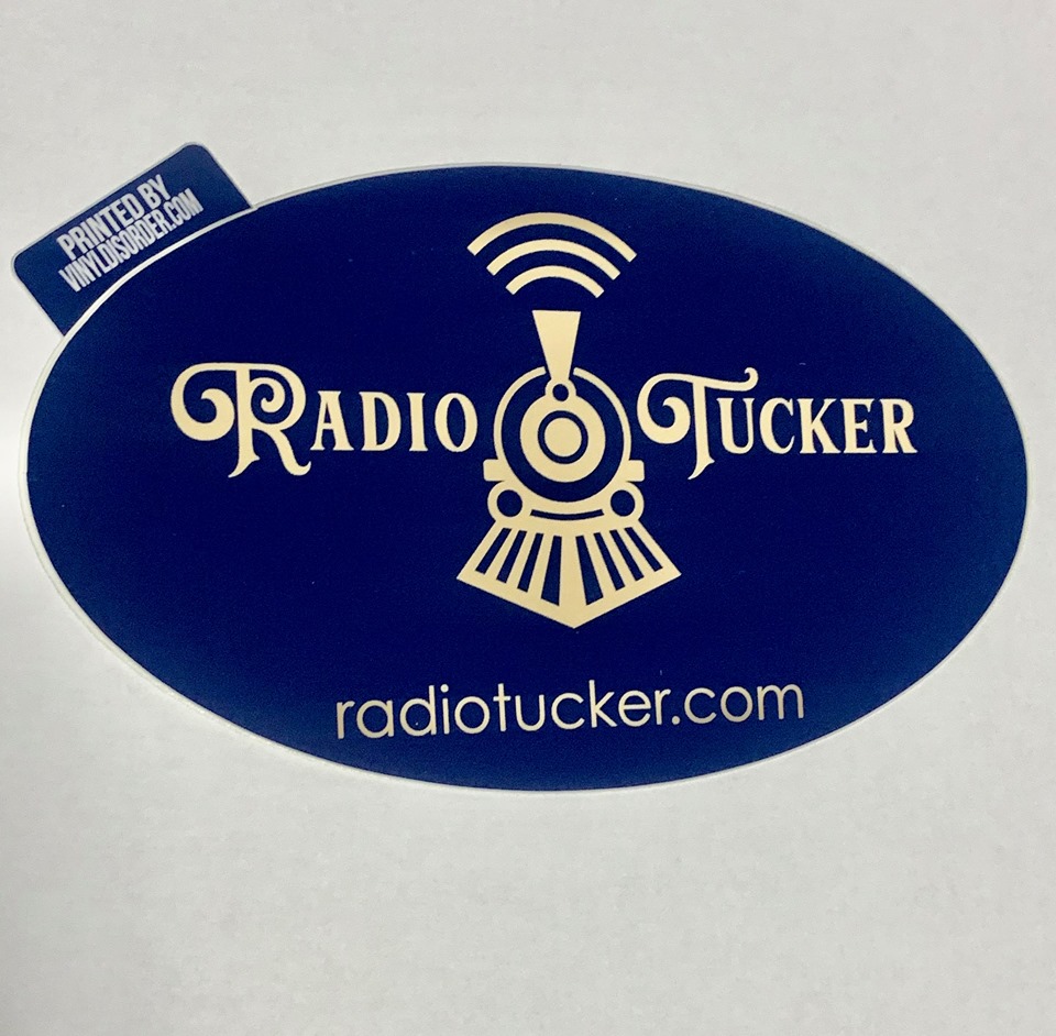 Radio Tucker Vinyl Sticker picture