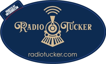 Radio Tucker Vinyl Sticker
