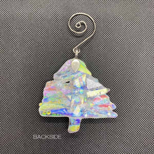 Dichroic Tree Ornament - 9 picture