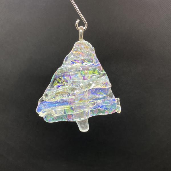 Dichroic Tree Ornament - 10 picture