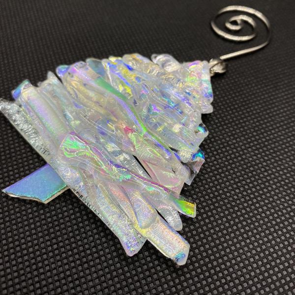 Dichroic Tree Ornament - 4 picture