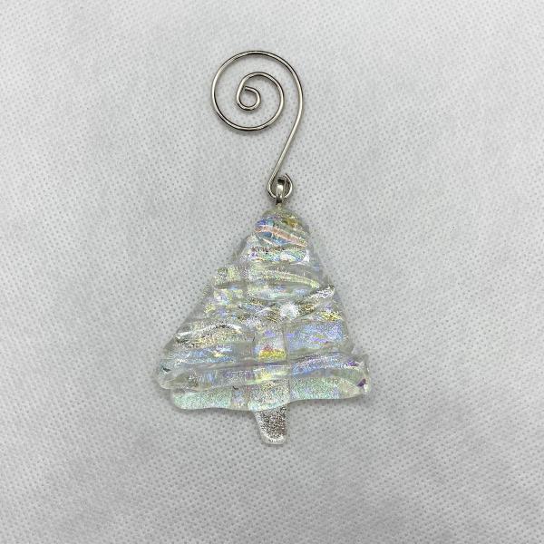 Dichroic Tree Ornament - 10 picture