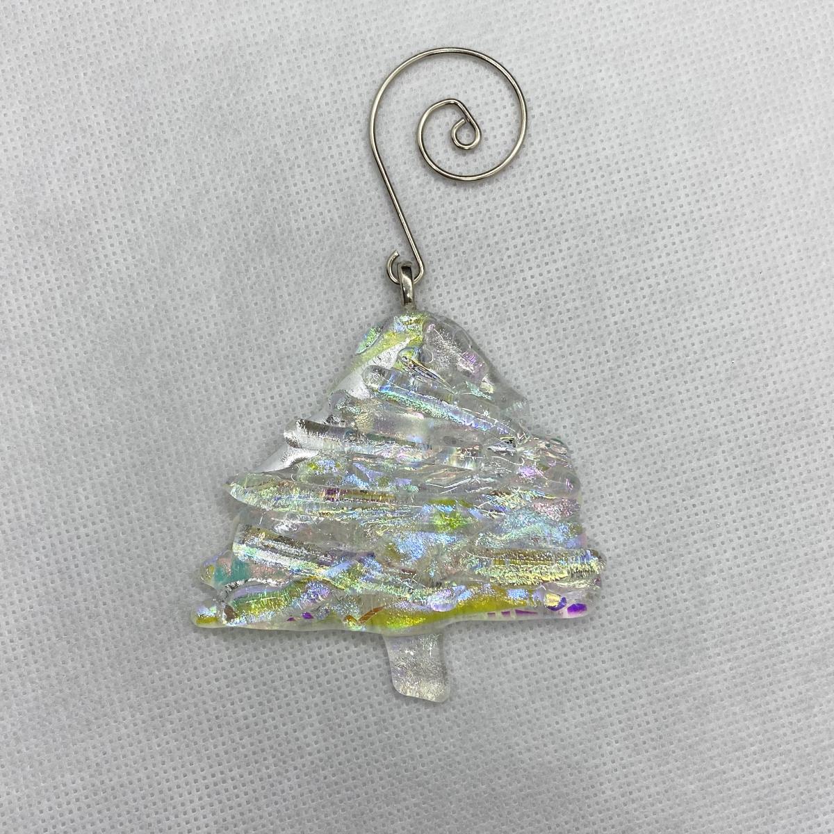 Dichroic Tree Ornament - 9 picture