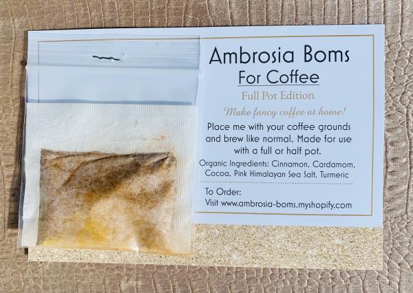 Ambrosia Boms for Coffee Full Pot Edition Stocking Stuffer