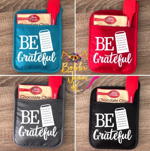 Be Grateful Pot Holder Gift Set picture