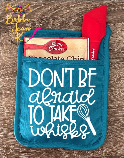 Don't Be Afraid to Take Whisks Pot Holder Gift Set picture
