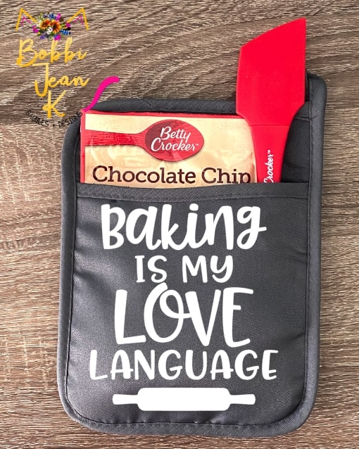 Baking is My Love Language Pot Holder Gift Set picture