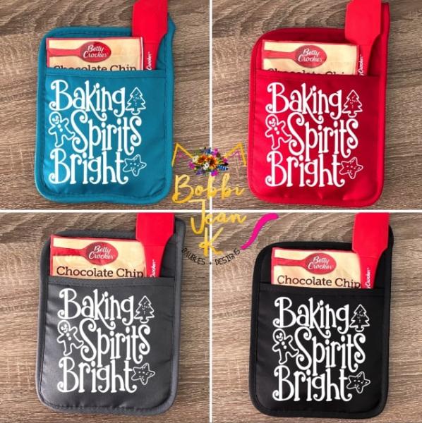 Baking Spirits Bright Pot Holder Gift Set