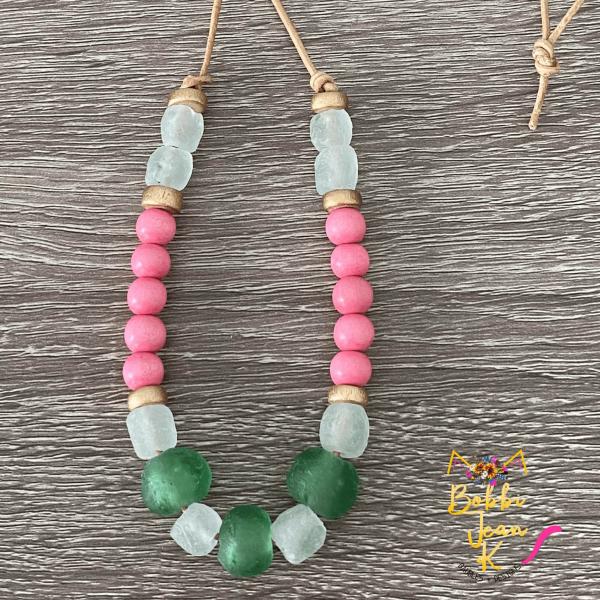 The Everyday Necklace: African Sea Glass picture