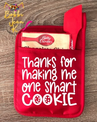 Thanks for Making Me One Smart Cookie Pot Holder Gift Set picture