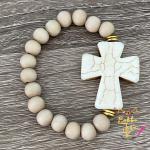 Cross Stretch Bracelet