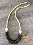 The Eloise Wood Bead Necklace