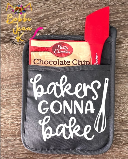 Bakers Gonna Bake Pot Holder Gift Set picture