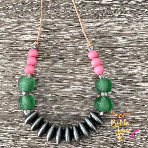 The Everyday Necklace: African Sea Glass picture