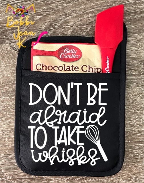 Don't Be Afraid to Take Whisks Pot Holder Gift Set picture