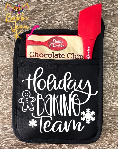 Holiday Baking Team Pot Holder Gift Set picture