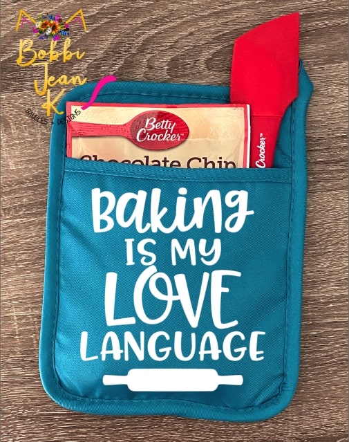 Baking is My Love Language Pot Holder Gift Set picture