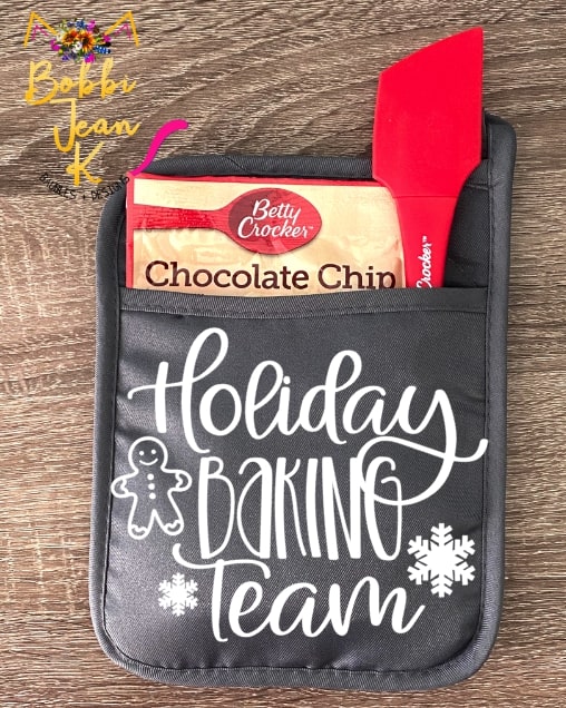 Holiday Baking Team Pot Holder Gift Set picture