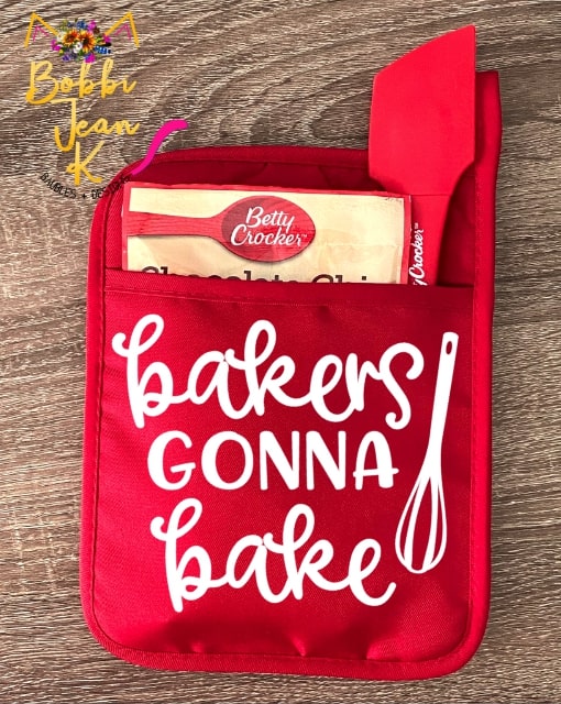 Bakers Gonna Bake Pot Holder Gift Set picture