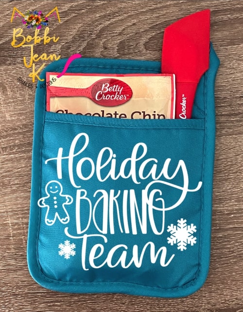 Holiday Baking Team Pot Holder Gift Set picture