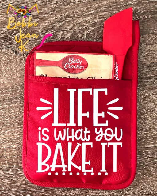 Life is What You Bake It Pot Holder Gift Set picture