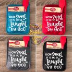 How Sweet It Is to Be Taught By You Pot Holder Gift Set