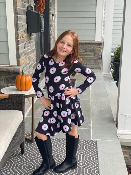 Be Happy Dress- Donut- Short/Long Sleeve picture