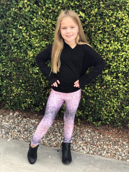 Girl's Leggings- Ombré Glitter picture