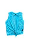 Sleeveless Tie Front Tank