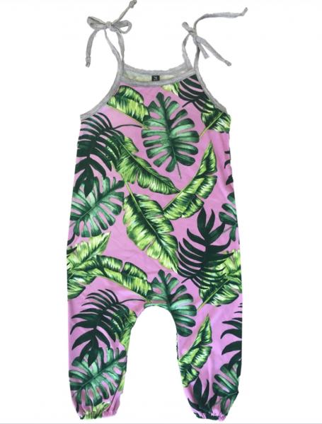 Strappy Romper- Palm picture