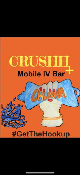 CRUSHH+ Mobile IV Bar