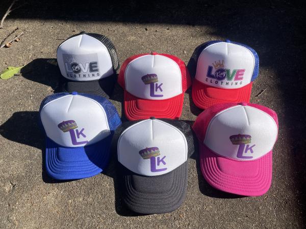 Love King Trucker Hats