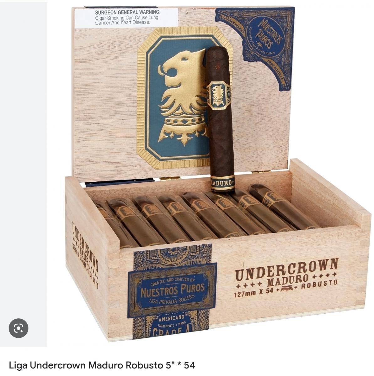 Drew Estate Undercrown Maduro Gran Toro & Liga Undercrown Maduro Robusto picture