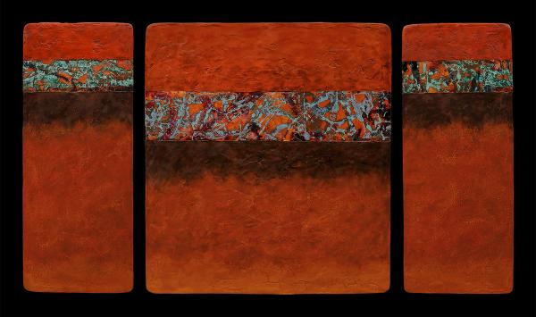 Canyon Walls OBO M Triptych