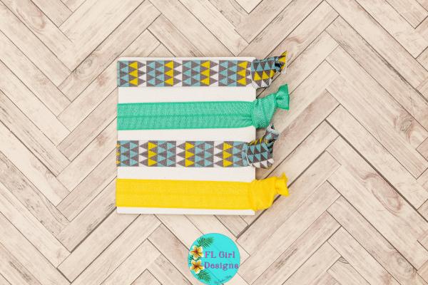 Triangle Hair Ties