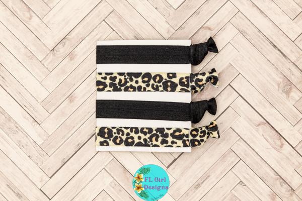 Leopard Hair Ties