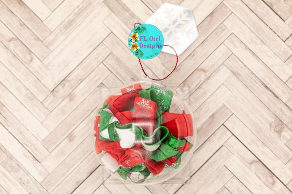 Ball Ornament Hair Ties